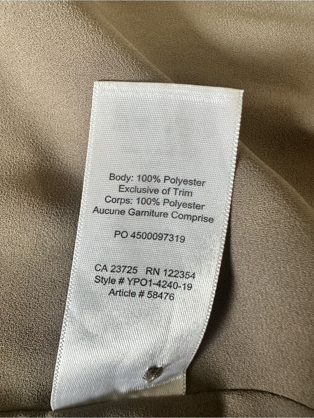 Babaton Quincey Jacket Size Small Taupe Aritzia - Picture 10 of 12